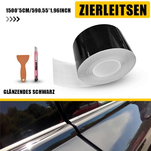 Chrome out folie schwarz - out,