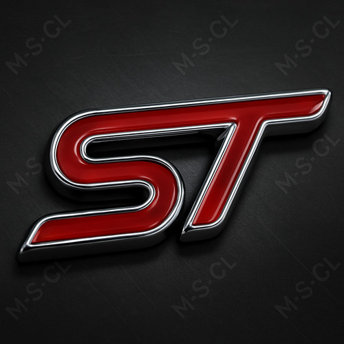Metall emblem lenkrad - st,
