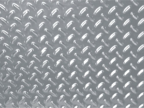 Aluminium-Optik-Fußmatte