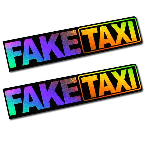 2er set hologramm faketaxi - hologramm,